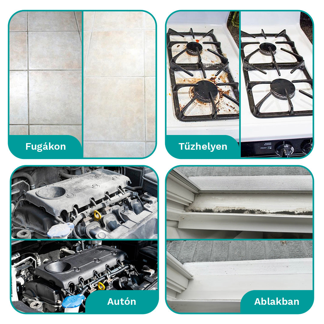 Magasnyomású gőztisztító 2500W 2 ajándék fejjel